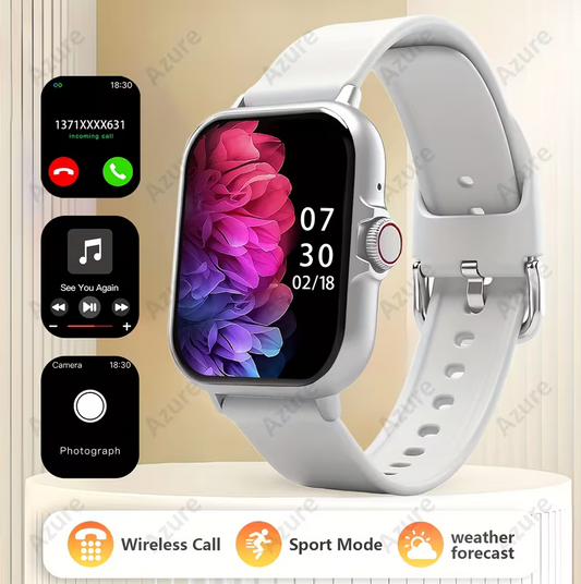 Unisex Smartwatch with Touch Display – Modern Fitness & Daily Connectivity Watch